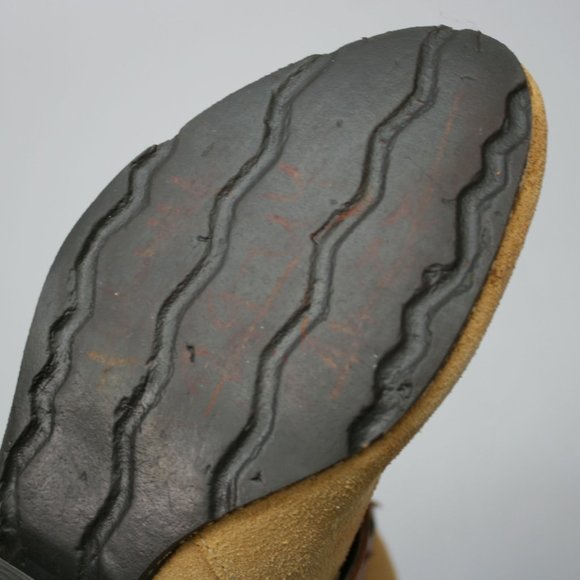 Anthropologie OTBT Ladies 6.5 Valley View Honey Side-zip Ankle Strap Booties - Picture 10 of 12